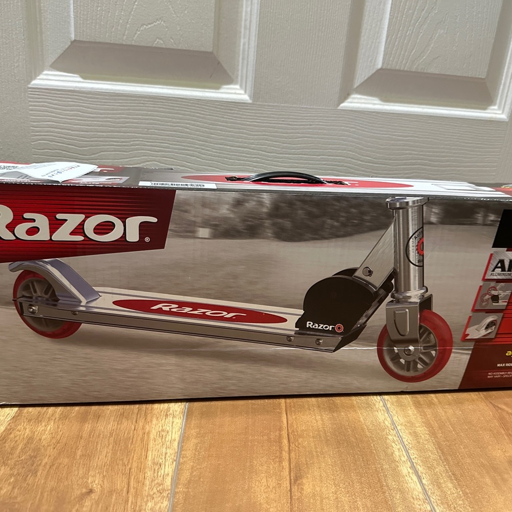 Razor Red and Silver Scooter